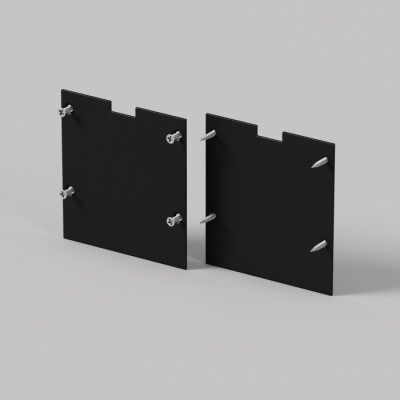 Комплект заглушек Накладной-подвесной профиль 642047