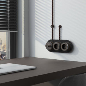 Изолятор Vintage мокко матовый W6433414