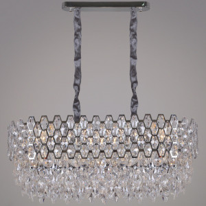 Подвесная люстра  00995-0.4-10L MX CH